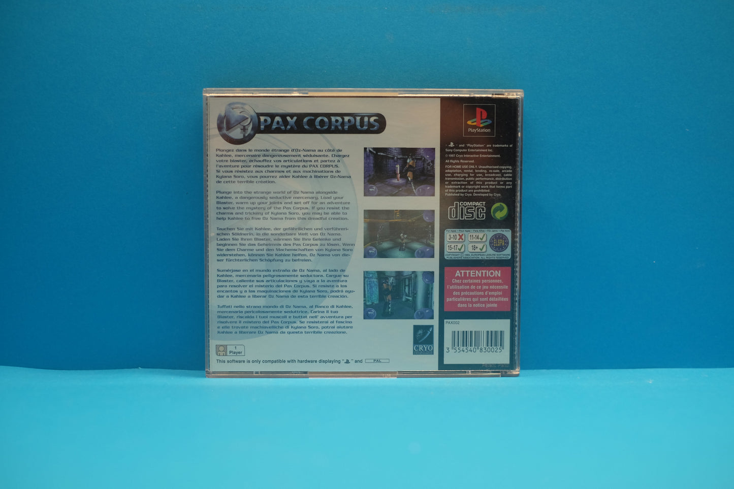 Pax Corpus - Playstation 1 - Pre-Owned