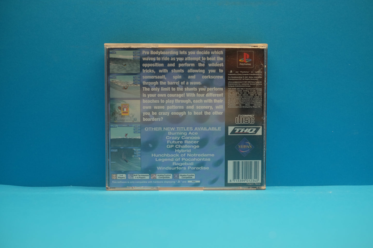 Pro Body Boarding - Playstation 1 - Pre-Owned