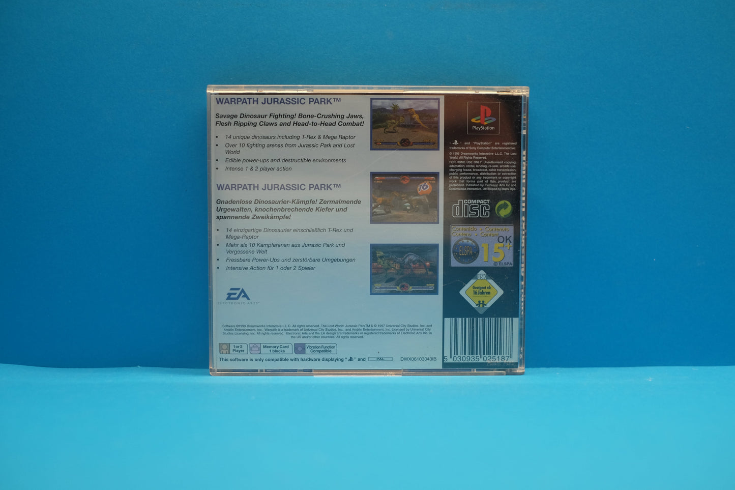 Jurassic Park Warpath - Playstation 1 - Pre-Owned