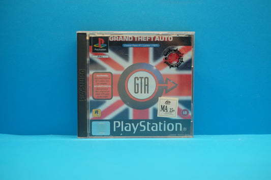 Grand Theft Auto Mission Pack #1 London 1969 *Complete W/ Manual & Map* Playstation 1 - Pre-Owned