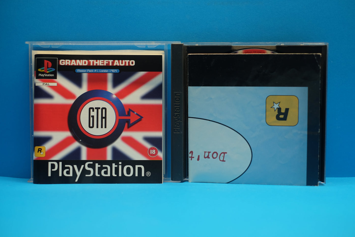 Grand Theft Auto Mission Pack #1 London 1969 *Complete W/ Manual & Map* Playstation 1 - Pre-Owned
