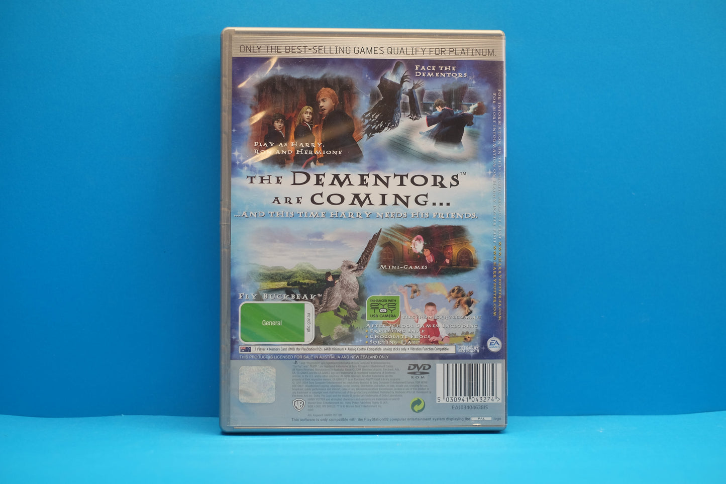 Harry Potter And The Prisoner Of Azkaban (Platinum) - Playstation 2 - Pre-Owned