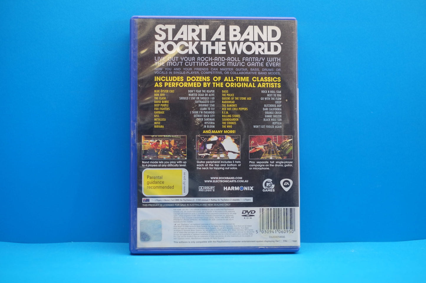 Rock Band *No Manual* - Playstation 2 - Pre-Owned