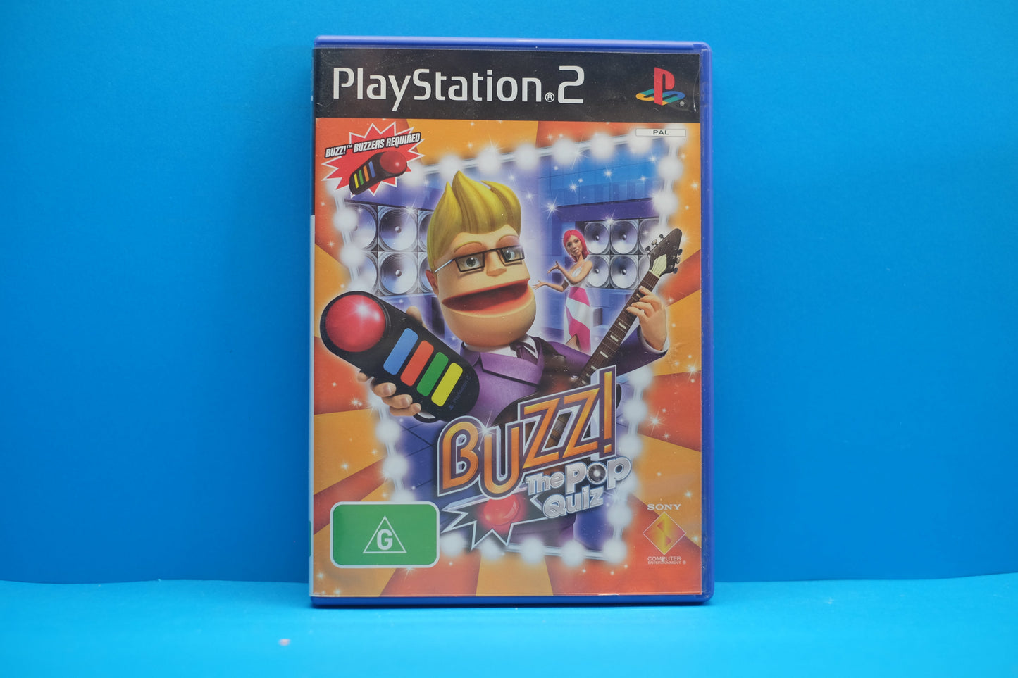 Buzz The Pop Quiz - Playstation 2 - Pre-Owned