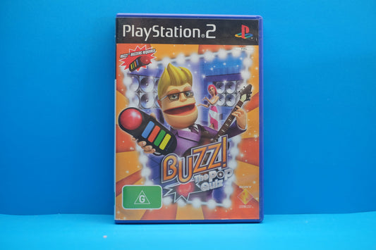 Buzz The Pop Quiz - Playstation 2 - Pre-Owned