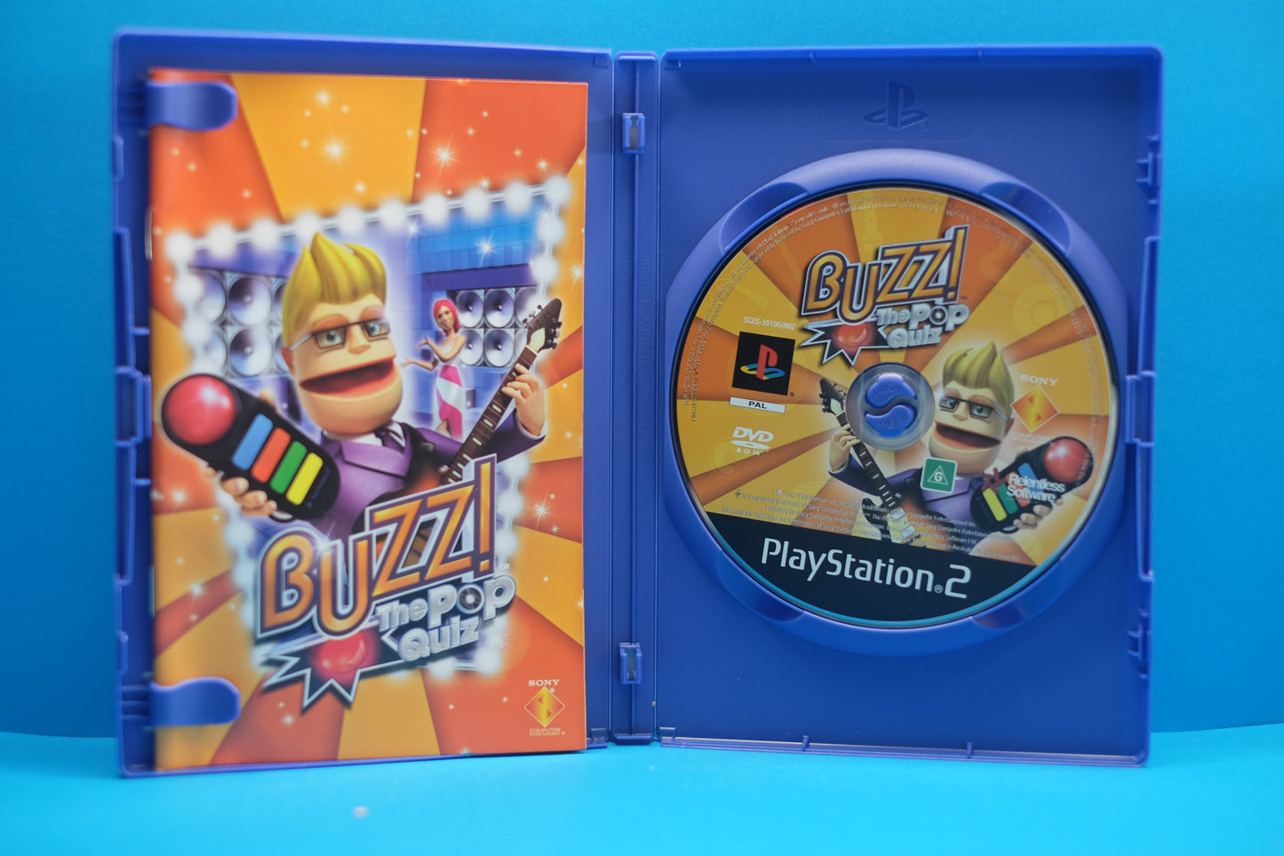 Buzz The Pop Quiz - Playstation 2 - Pre-Owned