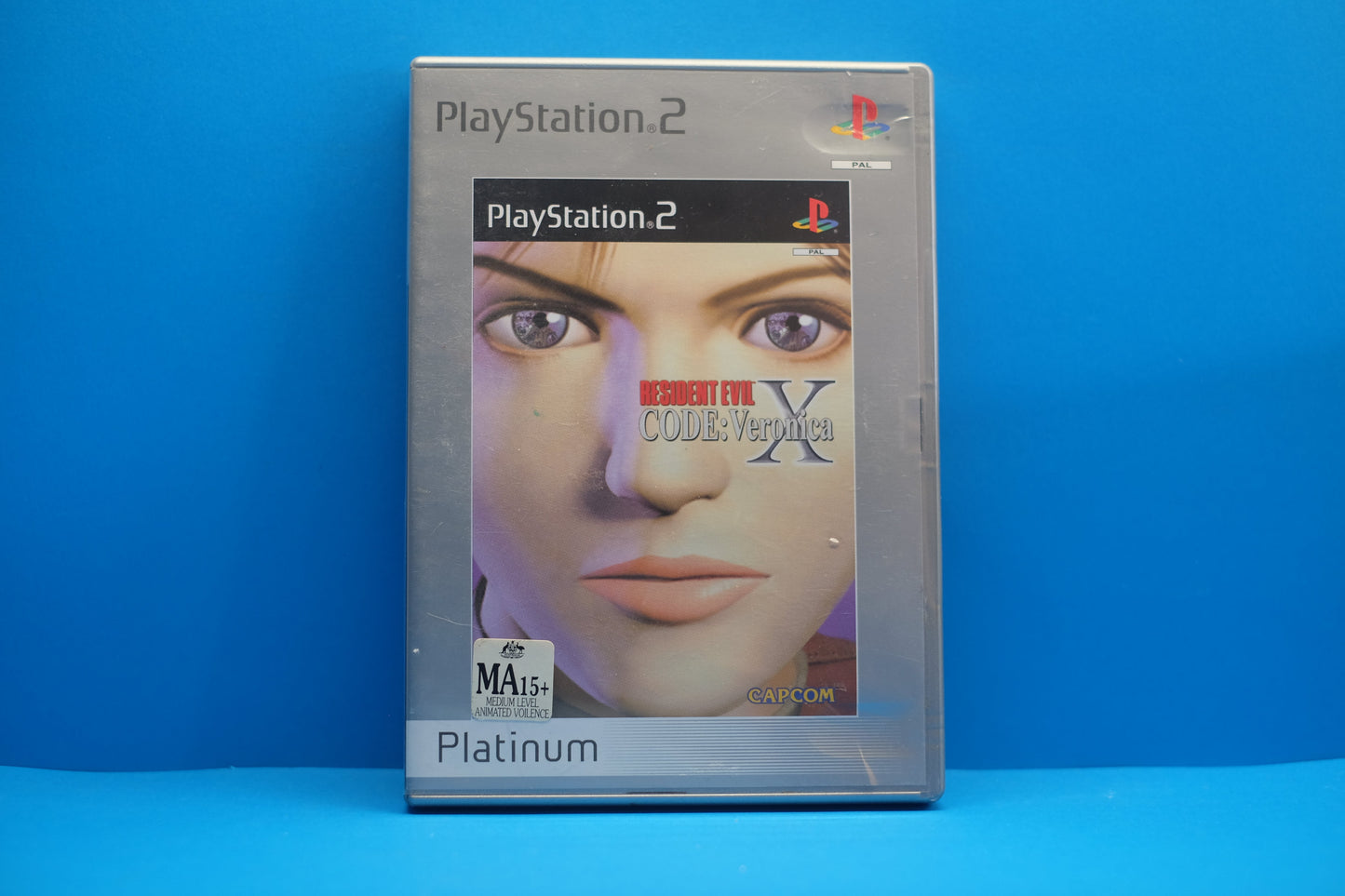 Resident Evil Code Veronica (Platinum) *No Manual* - Playstation 2 - Pre-Owned