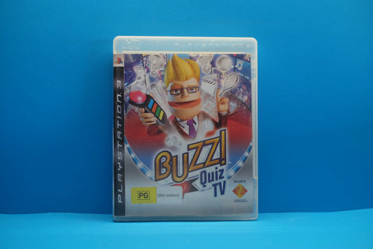 Buzz Quiz TV *No Manual* - Playstation 3 - Pre-Owned