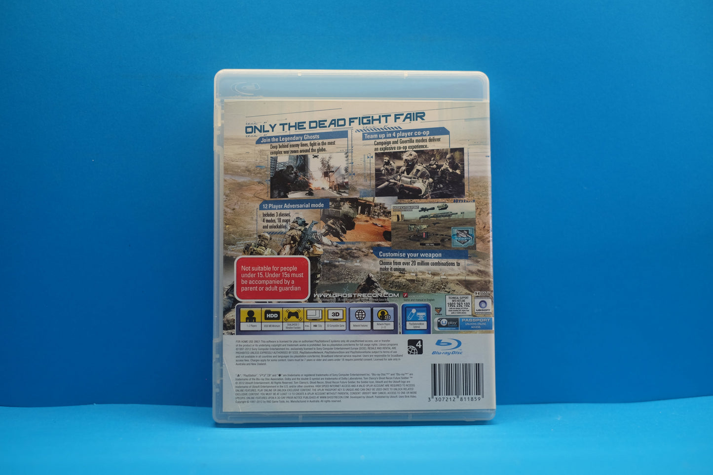 Tom Clancy's Ghost Recon Future Soldier *No Manual* - Playstation 3 - Pre-Owned