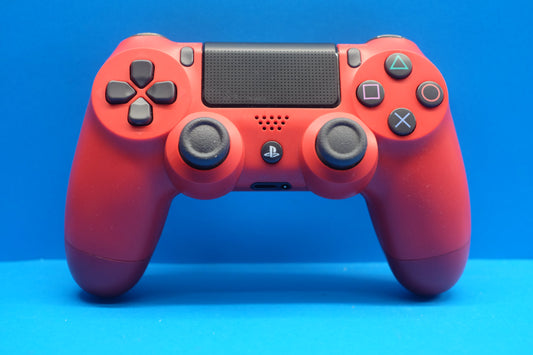 Official Dualshock 4 Playstation 4 Controller (Red) - Pre-Owned