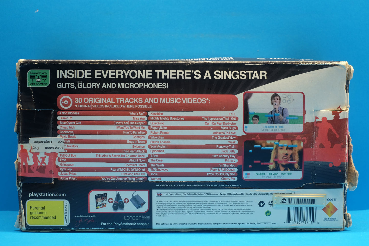 Singstar Amped (Boxed) - Playstation 2 - Pre-Owned