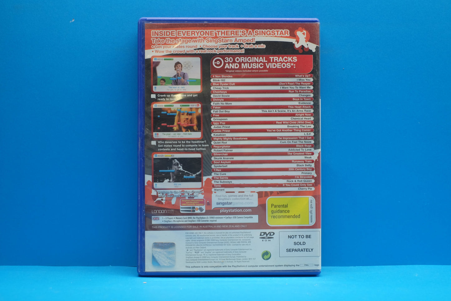 Singstar Amped (Boxed) - Playstation 2 - Pre-Owned