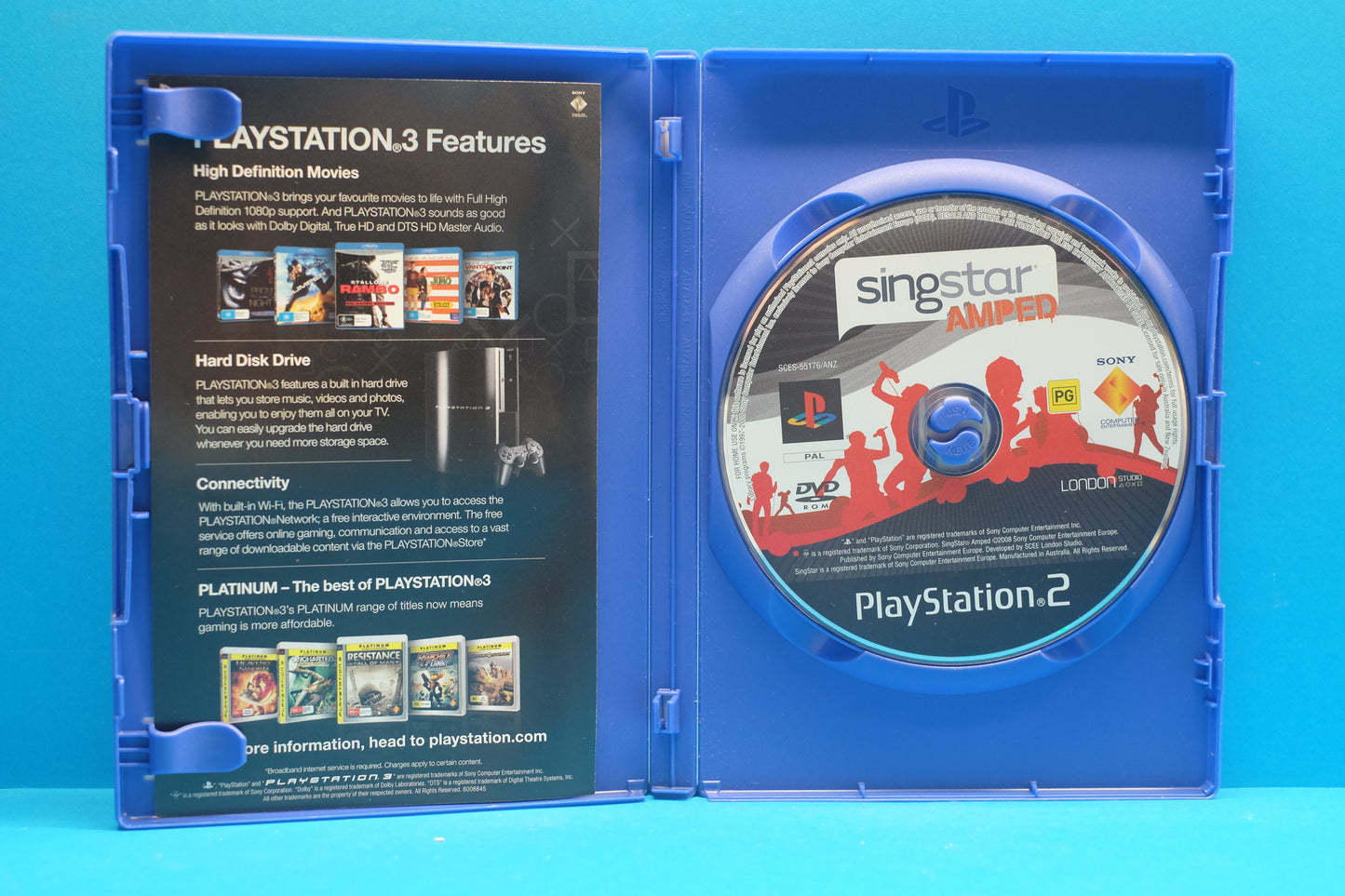 Singstar Amped (Boxed) - Playstation 2 - Pre-Owned