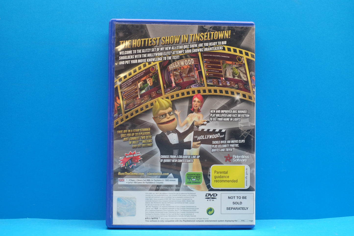 Buzz The Hollywood Quiz - Playstation 2 - Pre-Owned