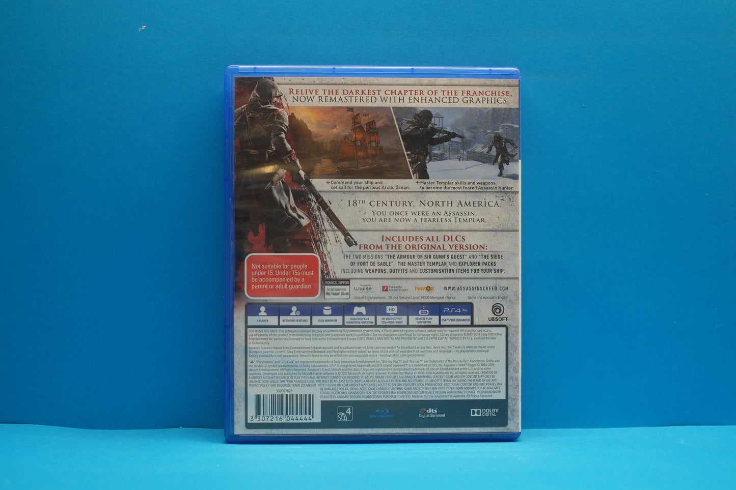 Assassin's Creed Rogue Remastered - Playstation 4 - Pre-Owned