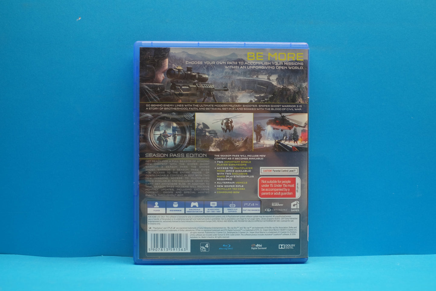 Sniper Ghost Warrior 3 (Season Pass Edition) - Playstation 4 - Pre-Owned