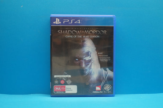 Shadow Of Mordor (Game Of The Year Edition) - Playstation 4 - Pre-Owned