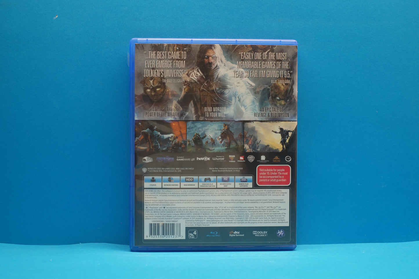 Shadow Of Mordor (Game Of The Year Edition) - Playstation 4 - Pre-Owned