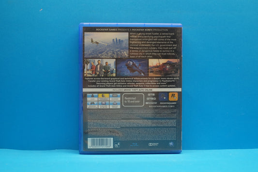 Grand Theft Auto V (5) *Complete* - Playstation 4 - Pre-Owned