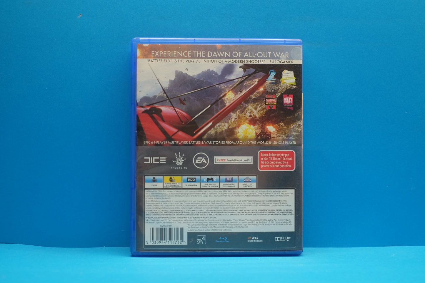 Battlefield 1 - Playstation 4 - Pre-Owned