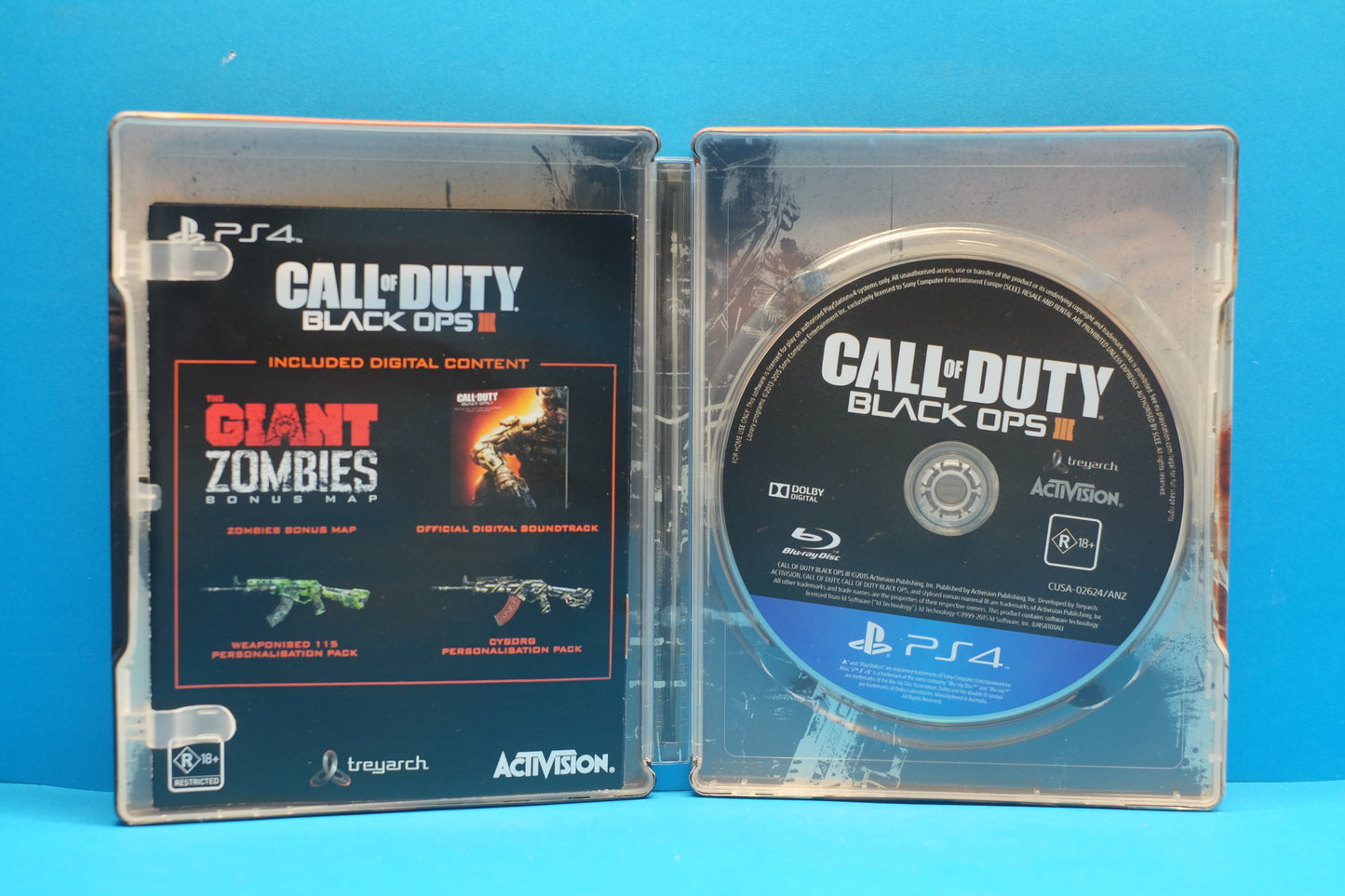 Call Of Duty Black Ops III (3) (Hardened Edition) - Playstation 4 - Pre-Owned