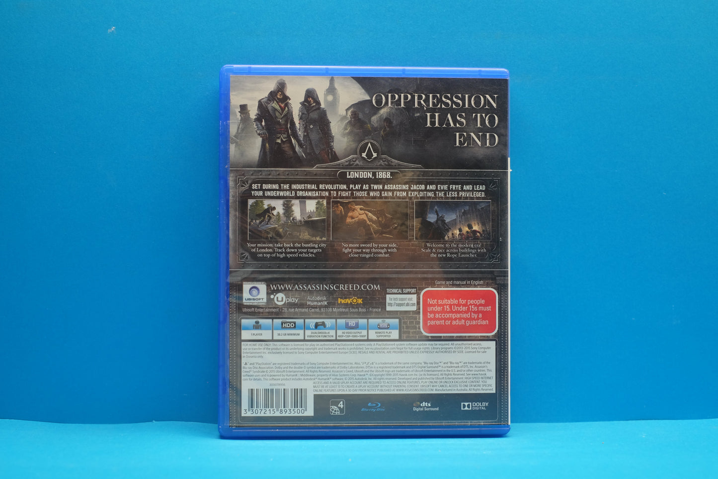 Assassin's Creed Syndicate (Special Edition) - Playstation 4 - Pre-Owned