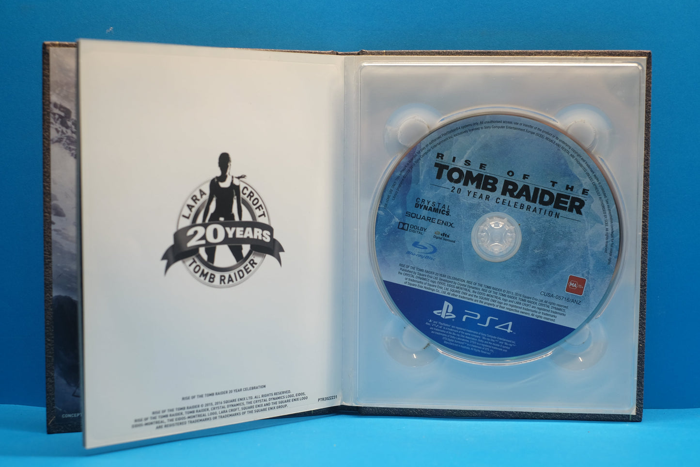 Rise Of The Tomb Raider (20 Year Celebration) *No Sleeve* - Playstation 4 - Pre-Owned