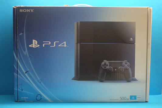 Playstation 4 500GB Console *Boxed* (Black) - Pre-Owned
