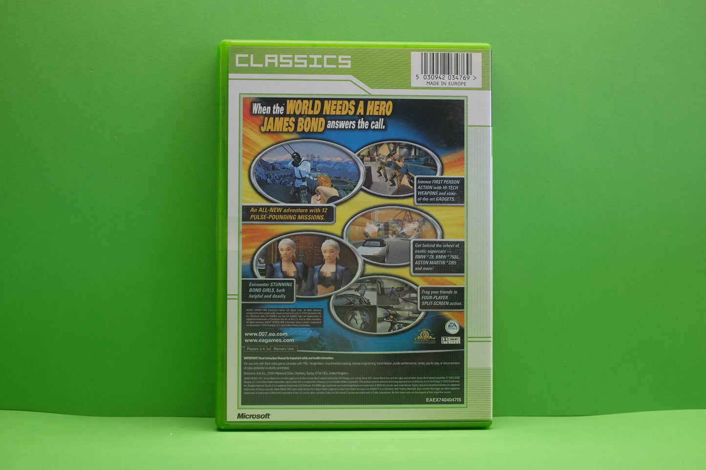 007 Agent Under Fire (Classics) - Xbox Original - Pre-Owned