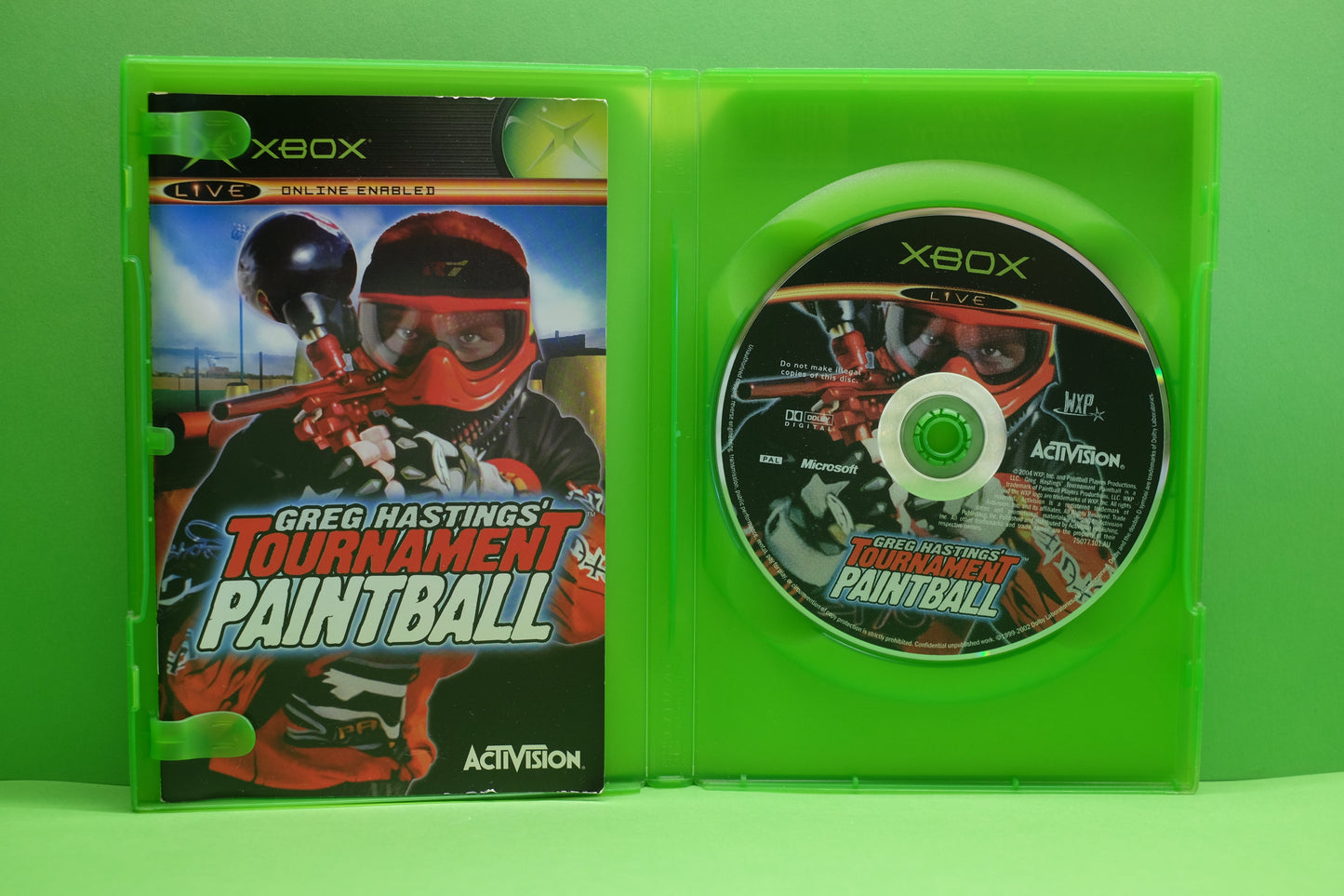 Greg Hastings Tournament Paintball - Xbox Original - Pre-Owned