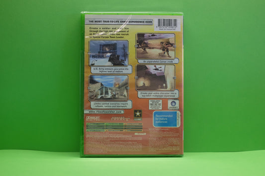 America's Army Rise of a Soldier (Sealed) - Xbox Original - Pre-Owned