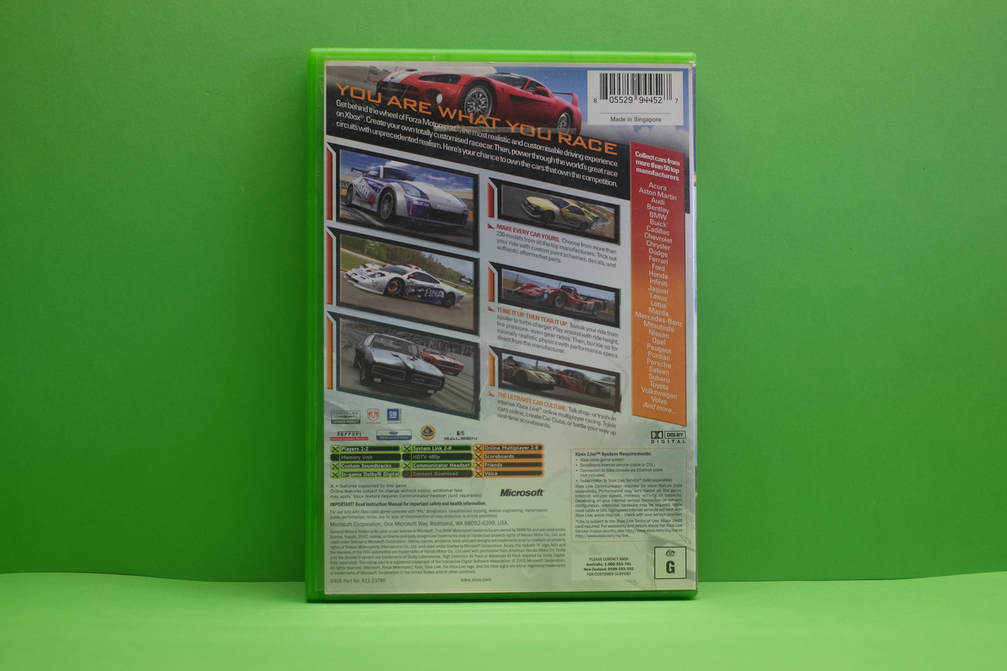 Forza Motosport - Xbox Original - Pre-Owned