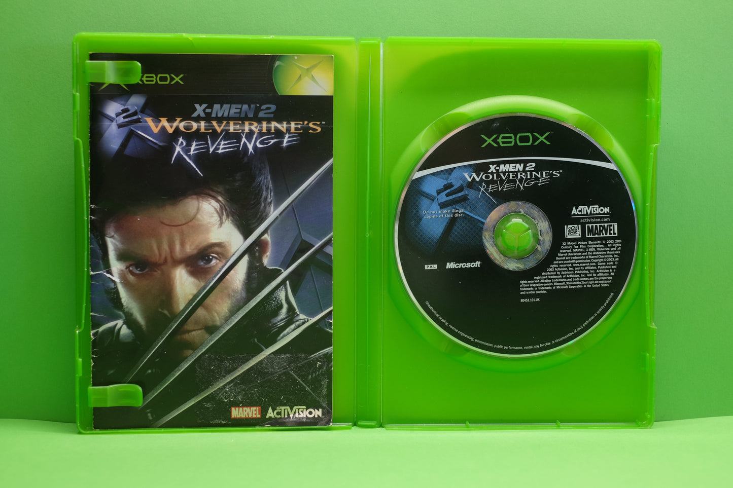 X-Men 2 Wolverine's Revenge - Xbox Original - Pre-Owned