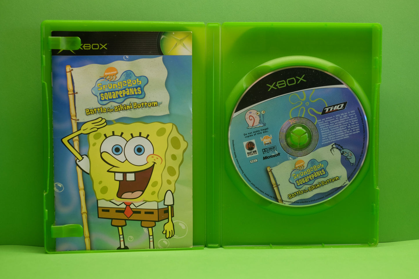 Spongebob Squarepants Battle For Bikini Bottom - Xbox Original - Pre-Owned
