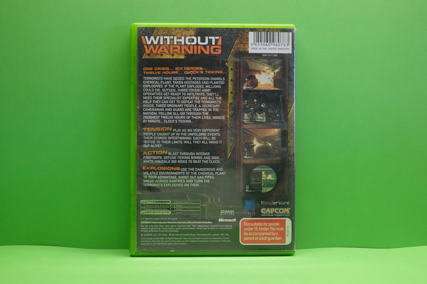 Without Warning - Xbox Original - Pre-Owned
