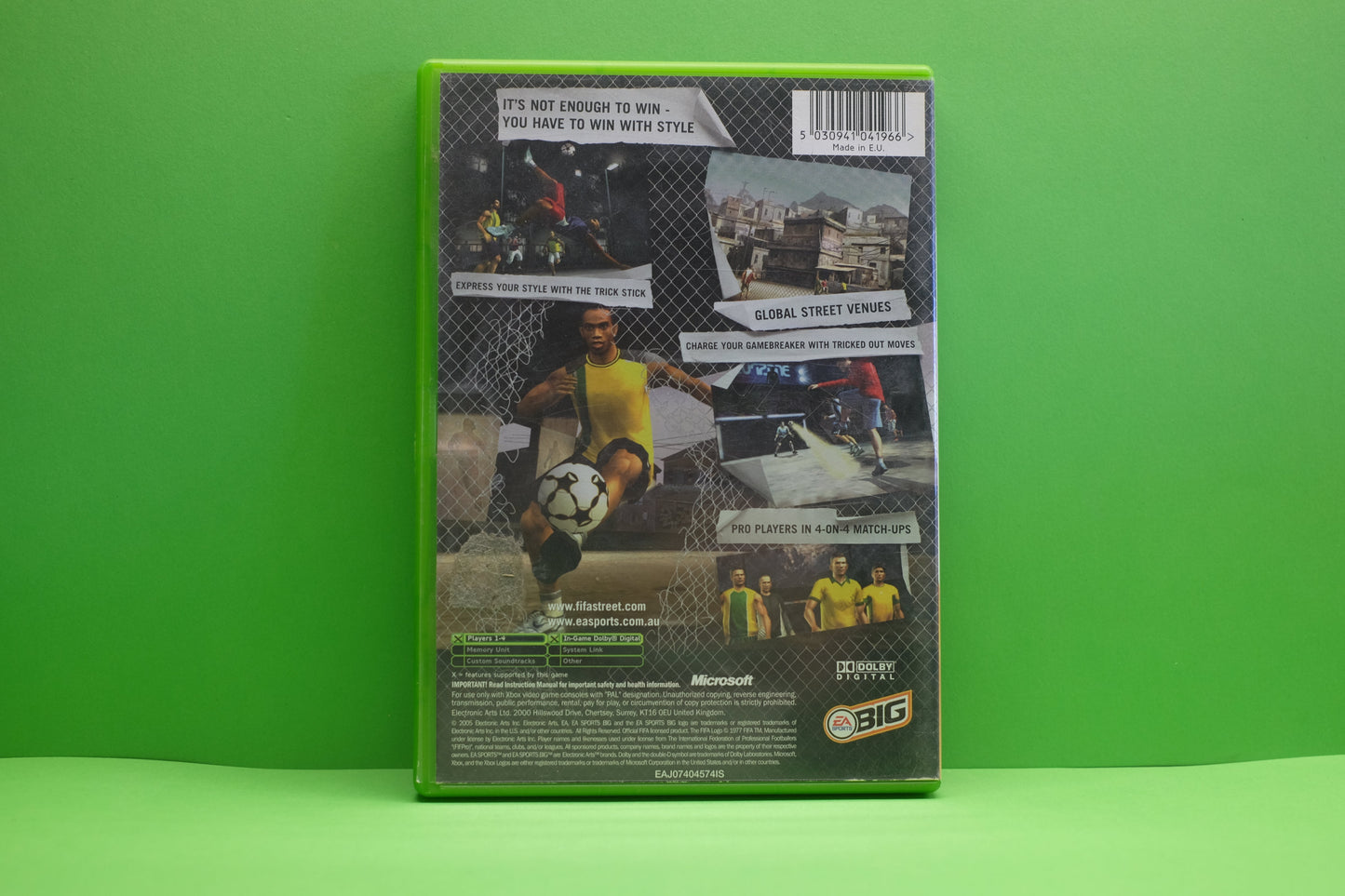 FIFA Street - Xbox Original - Pre-Owned