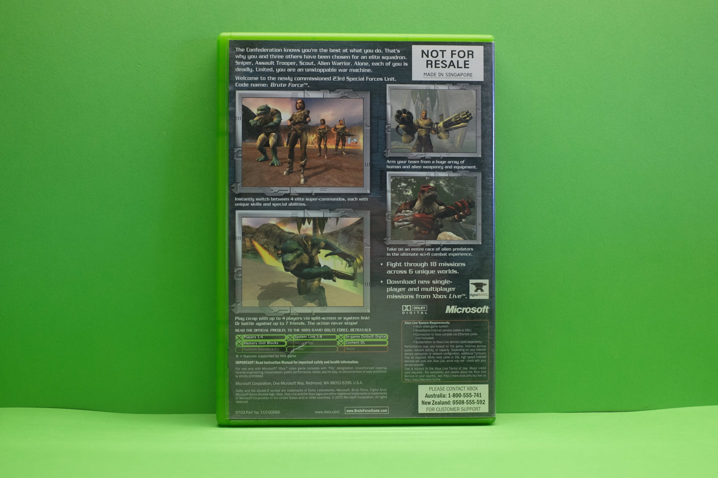 Brute Force - Xbox Original - Pre-Owned