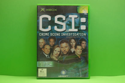 CSI Crime Scene Investigation - Xbox Original - Pre-Owned