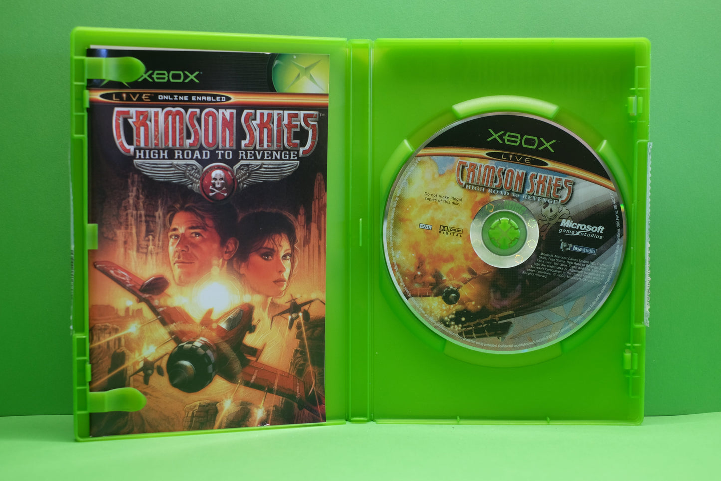 Crimson Skies High Road To Revenge - Xbox Original - Pre-Owned