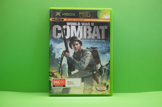 World War II (2) Combat Road To Berlin (NTSC) - Xbox Original - Pre-Owned