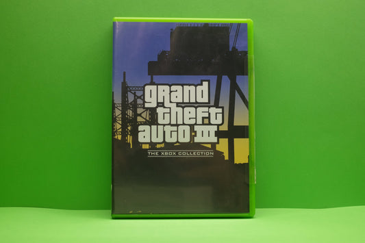 Grand Theft Auto III (3) (The Xbox Collection) *Complete* - Xbox Original - Pre-Owned