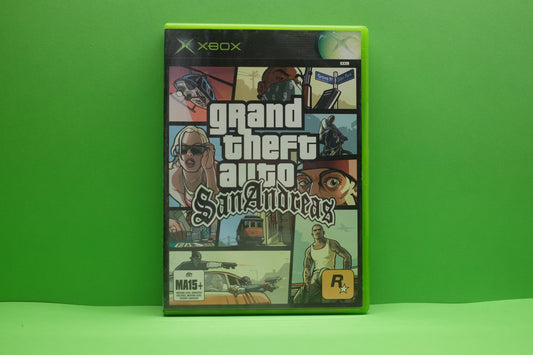 Grand Theft Auto San Andreas - Xbox Original - Pre-Owned