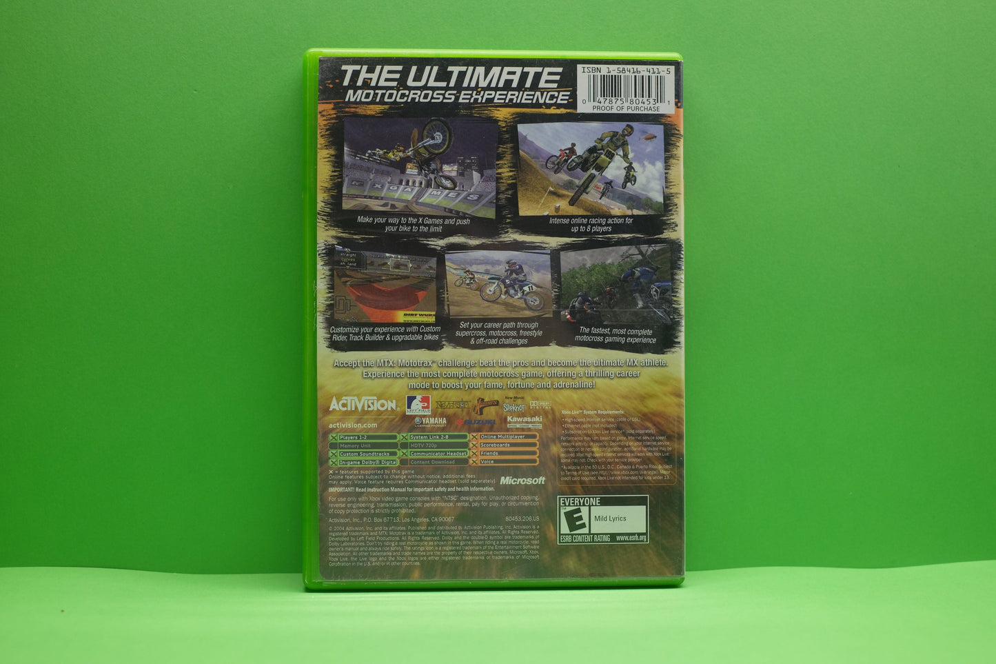 MTX Mototrax - Xbox Original - Pre-Owned