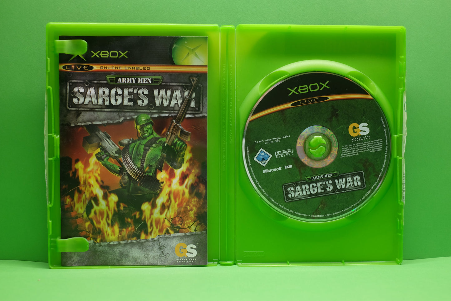 Army Men Sarge's War - Xbox Original - Pre-Owned