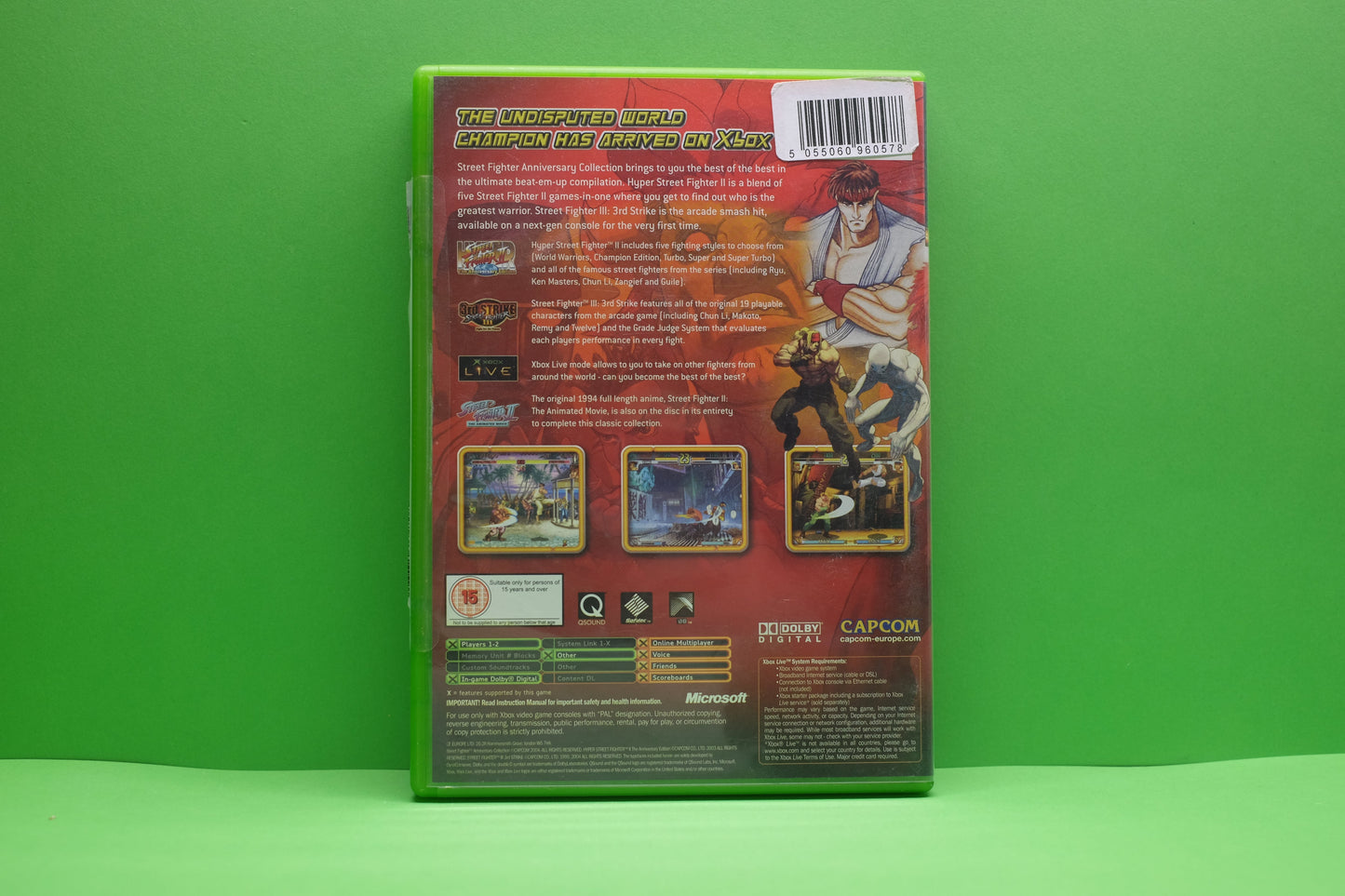 Street Fighter (Anniversary Collection) - Xbox Original - Pre-Owned