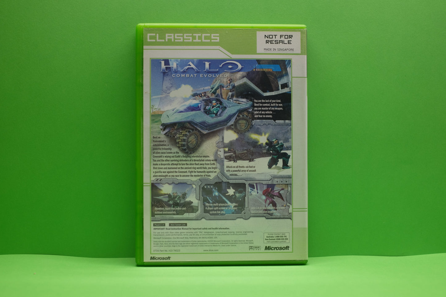Halo Combat Evolved (Classics) - Xbox Original - Pre-Owned