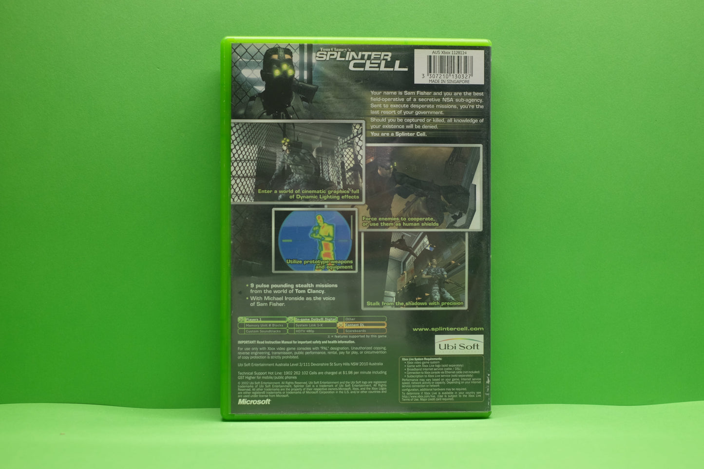 Tom Clancy's Splinter Cell - Xbox Original - Pre-Owned