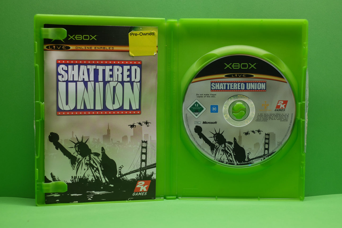 Shattered Union - Xbox Original - Pre-Owned