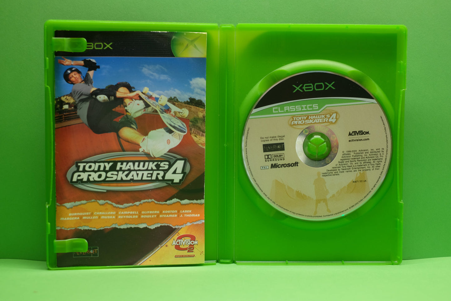 Tony Hawk's Pro Skater 4 (Classics) - Xbox Original - Pre-Owned