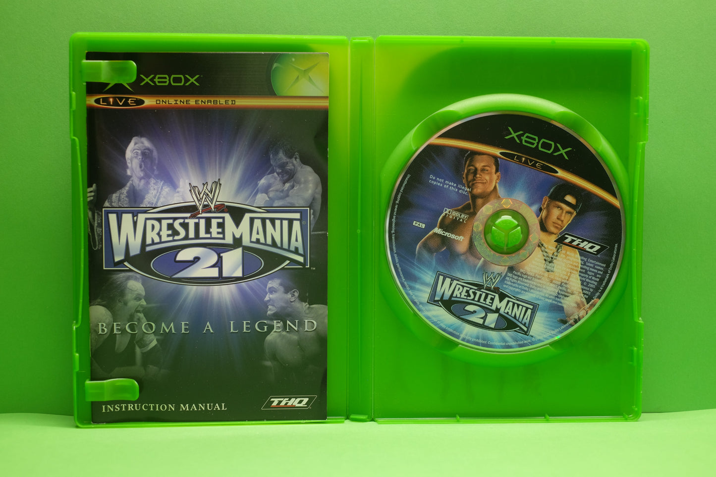 Wrestlemania 21 Become A Legend - Xbox Original - Pre-Owned